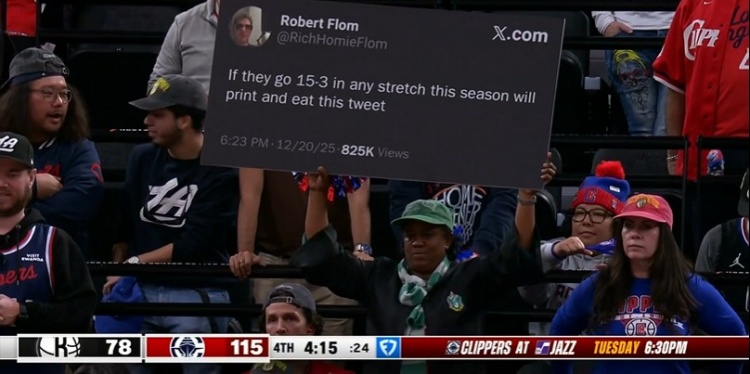 开云体育下载app-👍有种!被快船&哈登等众将点名的吃推特球迷 今日直播说到做到